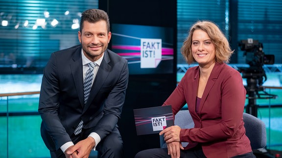 Anja Heyde und Stefan Bernschein