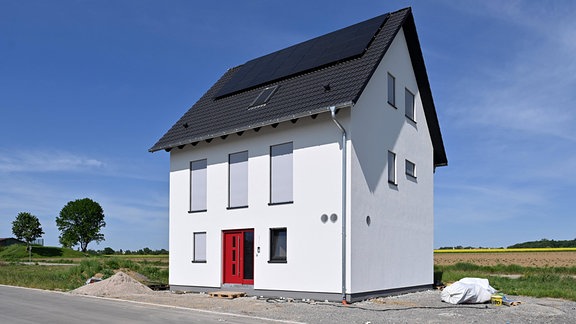 Ein Einfamilienhaus