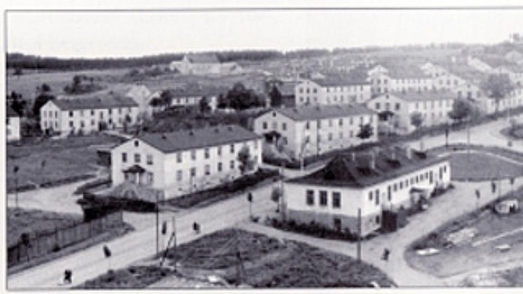 Neubausiedlung für die Wismut- Arbeiter in Johanngeorgenstadt.