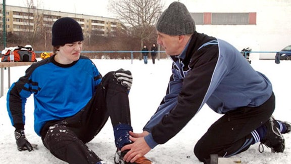 Beim Training kommt es zu einem Zwischenfall.