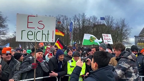 Bauernprotest in Berlin