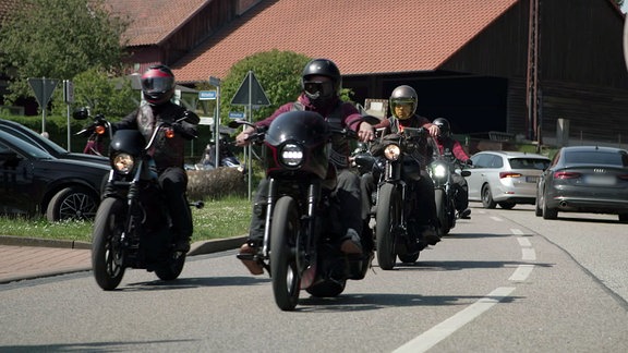 Motorradfahrer