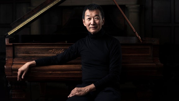 Pianist Melvyn Tan am Flügel