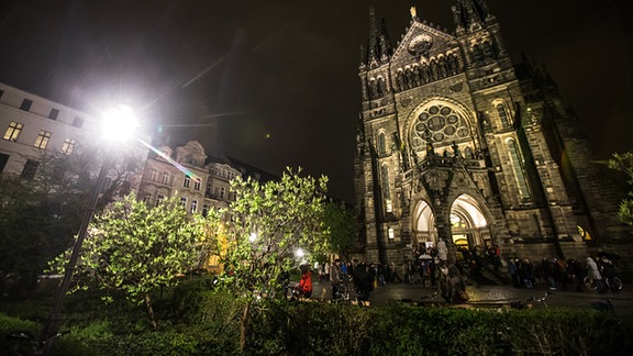 Nachtgesang in der Leipziger Peterskirche