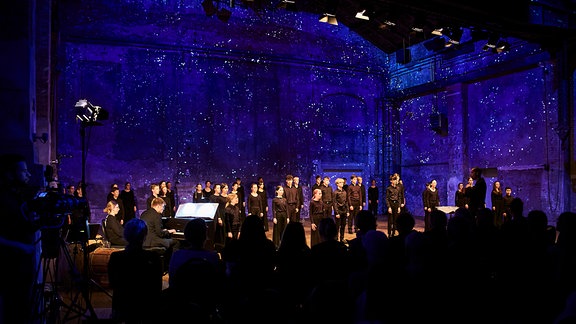 MDR-Kinderchor im Kunstkraftwerk Leipzig