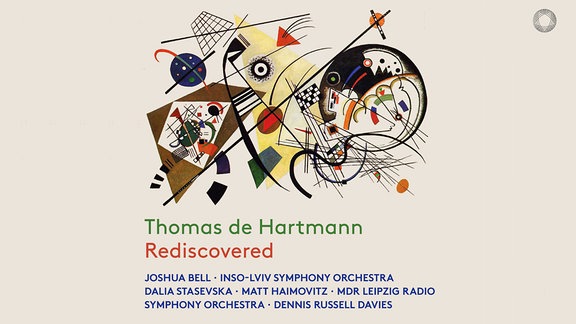 Coverbild mit Kandinsky-Werk für die CD "Thomas de Hartmann - Rediscovered"