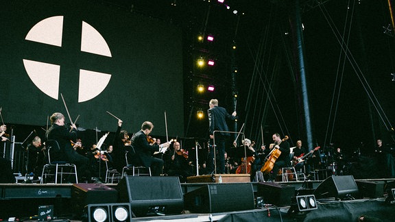 MDR-Sinfonieorchester auf der Festivalbühne beim Sputnik Spring Break