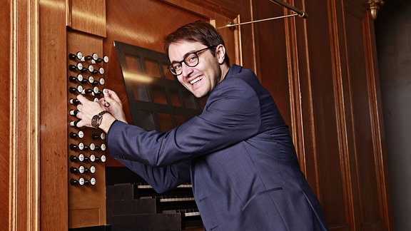 Der Organist Christian Schmitt