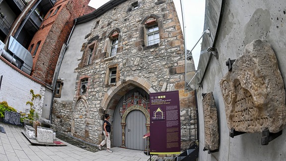 Die Alte Synagoge in Erfurt ist nun Teil des Erfurter Unesco-Weltkulturerbes.