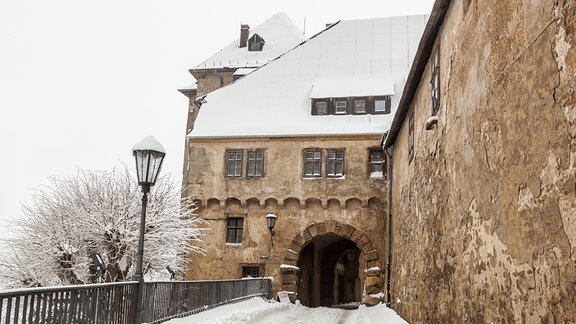 Schloss Blankenburg im Schnee