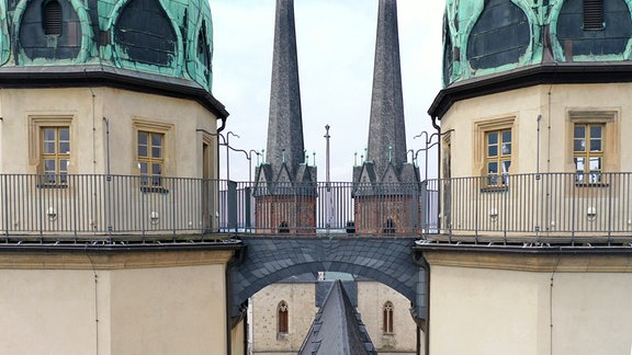 Halle: Marktkirche mit Hausmannstürmen