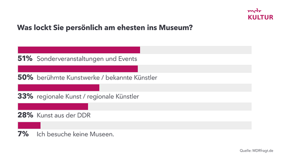 Grafik - MMuseumsbefragung 2024 - Besucher zu Besuchsgrund