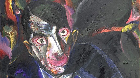 Porträt eines Mannes von Otto Dix in den Kunstsammlungen Chemnitz