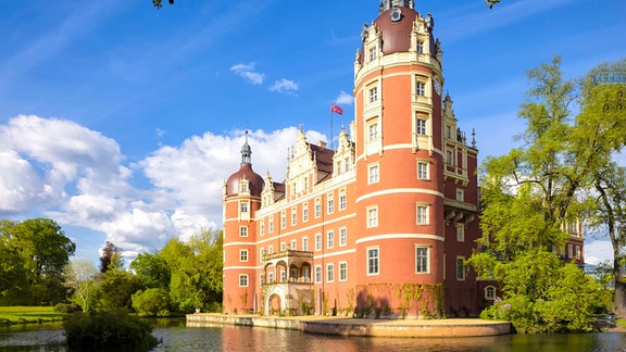 Fürst Pückler Park Bad Muskau und neues Schloss