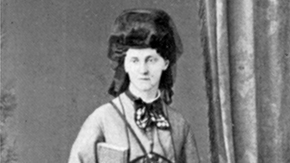 Emilie Fontane (1824-1902), die Frau des Schriftstellers Theodor Fontane