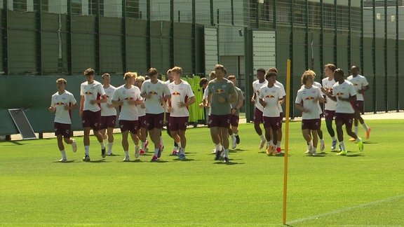 Mannschaftstraining bei RB Leipzig