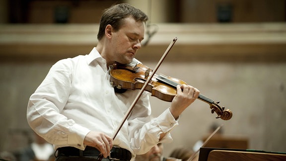 Der Violonist Frank Peter Zimmermann.