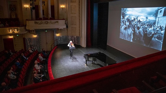 Violinist Gidon Kremer beim Lausitz Festival 2020