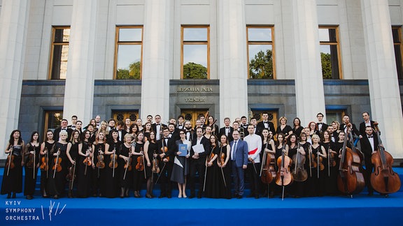 Eine Aufnahme des Kyiv Symphony Orchestra