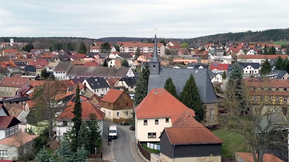 Blick auf Blankenhain.