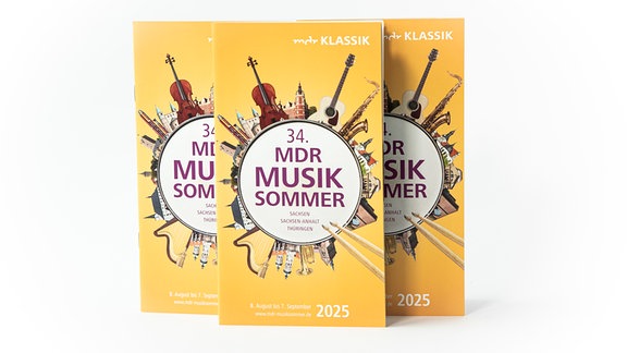 Broschüre des MDR-Musiksommers 2025