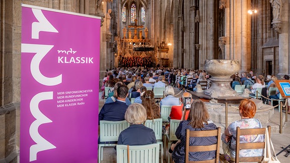 MDR-Kinderchor und Voces8 beim Konzert im Halberstädter Dom