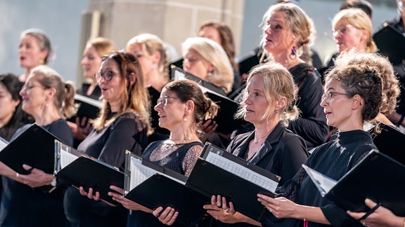 MDR-Rundfunkchor im Konzert beim MDR-Musiksommer 2024 in Torgau