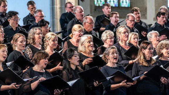 MDR-Rundfunkchor im Konzert beim MDR-Musiksommer 2024 in Torgau