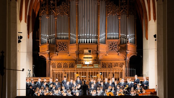 Thomanerchor Leipzig in der Thomaskirche