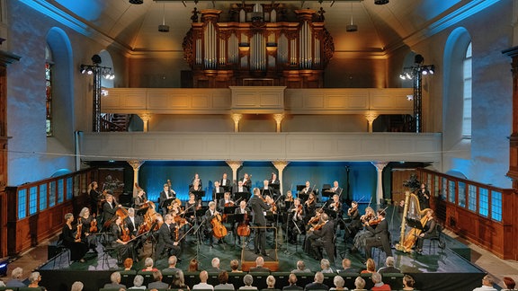 MDR-Sinfonieorchester beim Konzert im Konzerthaus Liebfrauen in Wernigerode