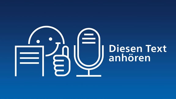 Logo Leichte Sprache und Podcast mit Text: Diesen Text anhören