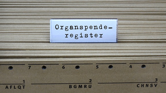 Hängeregister Organspenderegister