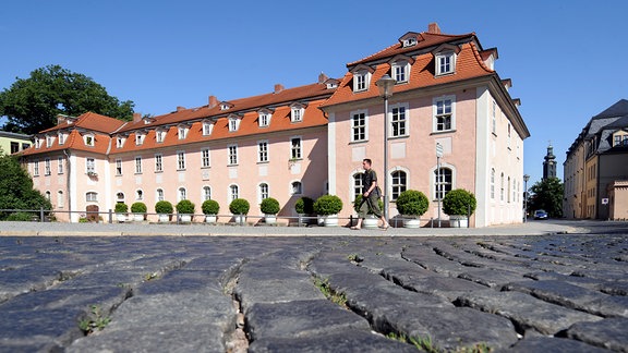 Blick auf das Haus der Frau von Stein in Weimar