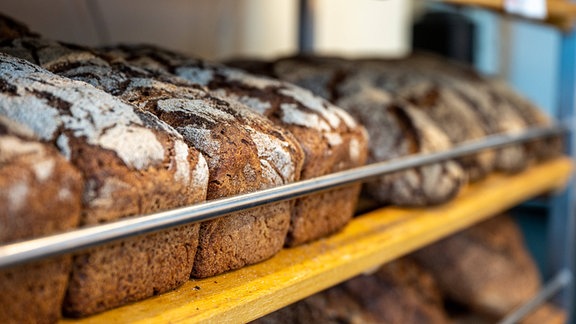 Bäckerei Hansis Brot in der Tegeler Straße. 