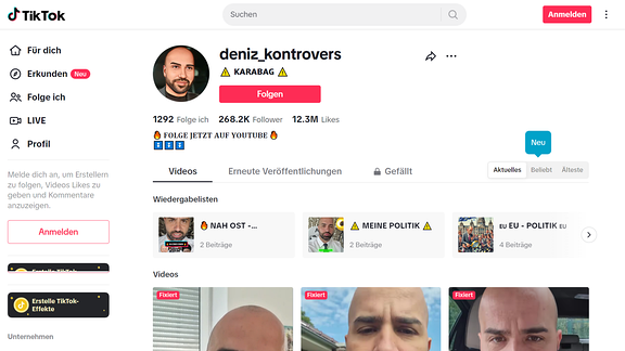 Deniz Kontrovers Tiktok