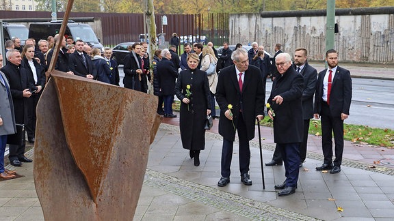 Zuzana Caputova, Milos Zeman, Frank-Walter Steinmeier 