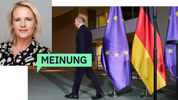 Collage: Christin Bohmann und Olaf Scholz