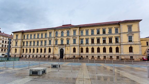 Landgericht Leipzig, Hauptgebäude. Sitz des Verfassungsgerichtshofs des Freistaates Sachsen