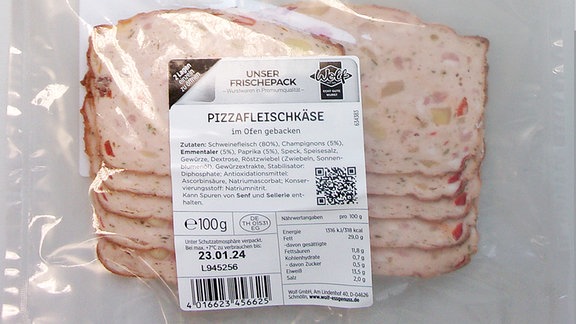 Pizzafleischkäse der Wolf GmbH Schmölln