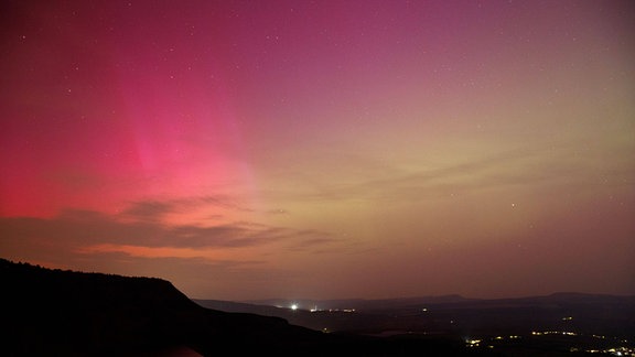 Polarlichter über Wales