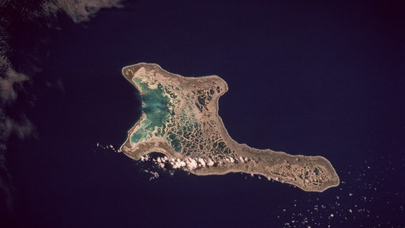 Weihnachtsinsel Kiritimati im Pazifik-Staat Kiribati