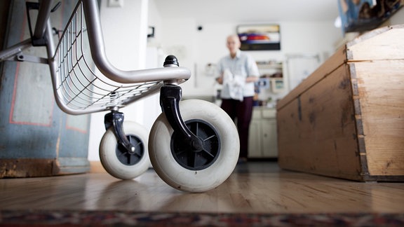 Wohnung mit Rollator