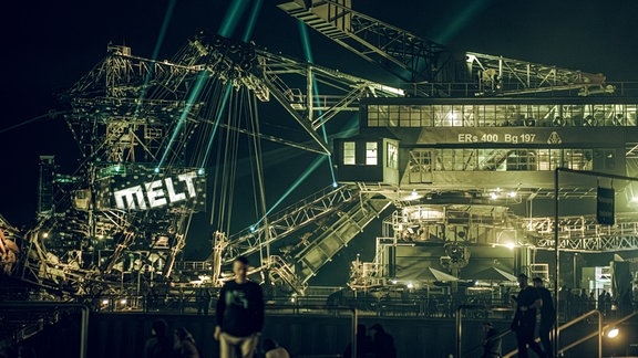 Atmospphäre beim Melt-Festival 