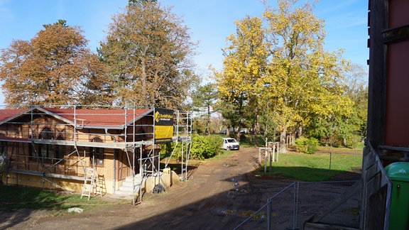 Baustelle Bad Dürrenberg Kurpark