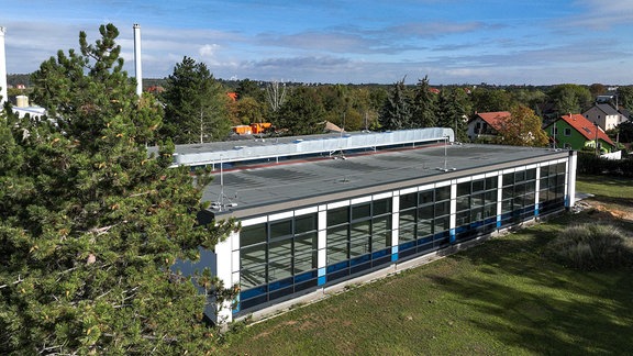 Die Schwimmhalle in Weißenfels