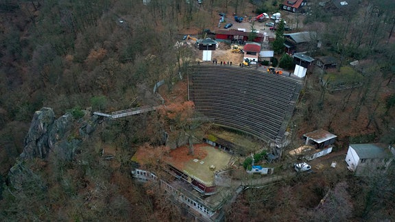 Umbau des Hexentanzplatzes in Thale