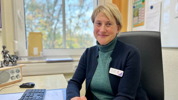 Annett Hollert, Pflegeleiterin an der Helios Klinik in Burg