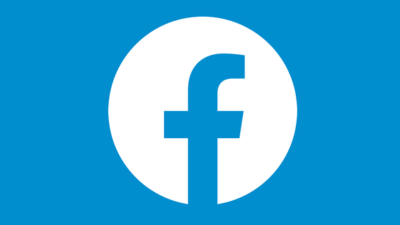 Das Logo von Facebook