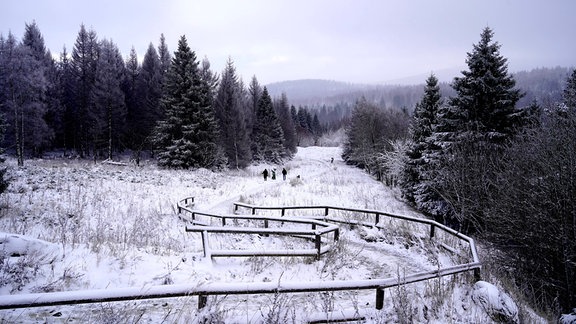 Pünktlich zum ersten Adventswochenende sind die ersten Schneeflocken im Oberharz gefallen