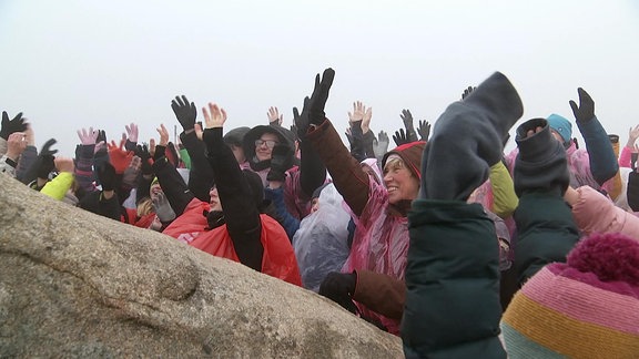 Sternwanderung zum Brocken mit Mauerfall-Gedenken